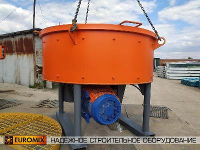 В город Балашиху Московской области отгружен бетоносмеситель EUROMIX 600.300М.