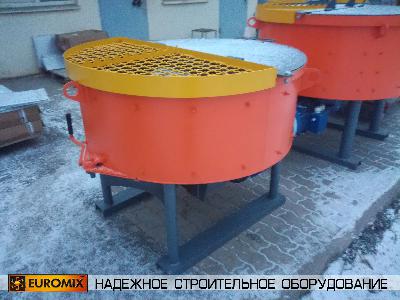 В Воронежскую область отгружен бетоносмеситель принудительного действия EUROMIX 600.300М.