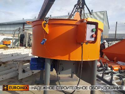 Клиенту в Самару отгружен бетоносмеситель EUROMIX 600.200.