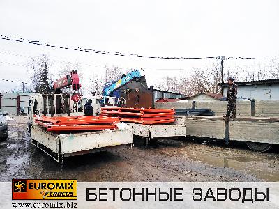 Отгрузка бетонного завода EUROMIX CROCUS 60/1500.3.15 ALFA (Лента) для клиента из Подмосковья