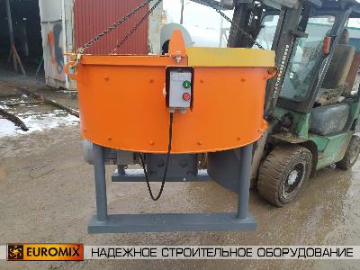Произведена отгрузка бетоносмесителя EUROMIX 600.300M в Казань.