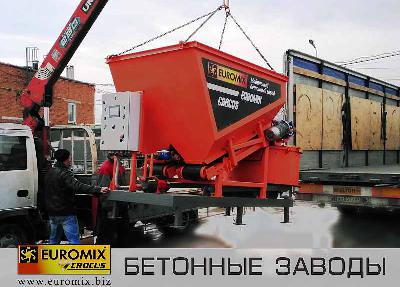 Отгружен мобильный мини-бетонный завод EUROMIX CROCUS 8/300 для компании КАРЬЕРТАУ из республики Казахстан.