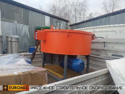 В Москву осуществлена поставка бетоносмесителя EUROMIX 600.300М.