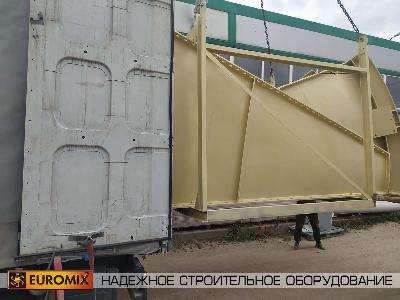 В город Томск отгружены последние составные части силоса цемента разборной конструкции EUROSILO ЕС Р 7,7/890.