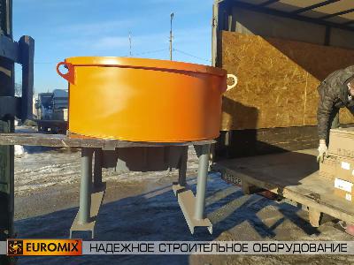 Нашему клиенту из города Курс по специальному запросу отгружен бетоносмеситель EUROMIX 600.200 без мотор-редуктора.