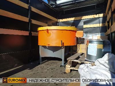 В Архангельск произведена поставка бетоносмесителя EUROMIX 600.300М.