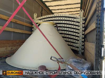 В Томск отгружены составные части силоса цемента разборной конструкции EUROSILO ЕС Р 7,7/890
