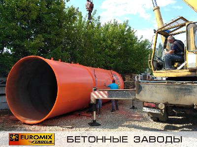 Отгружен силос цемента EUROSILO 75 D/2.4, для производственной компании из Белгородской области