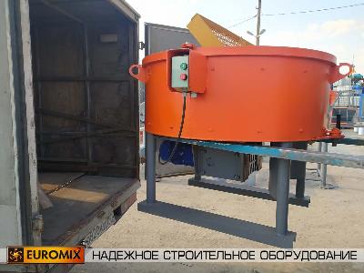 В Москву отгружен бетоносмеситель EUROMIX 600.300М.