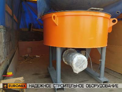 В Москву произведена поставка бетоносмесителя EUROMIX 600.200