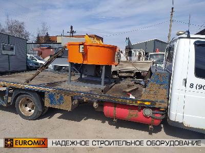 В Московскую область отправили бетоносмеситель EUROMIX 600.300М.