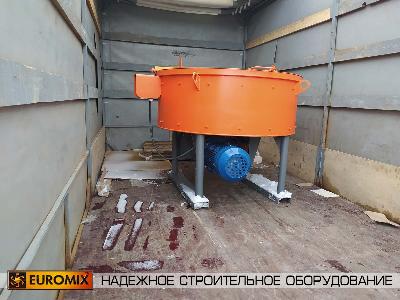 В Калугу отгружен бетоносмеситель EUROMIX 600.300М.
