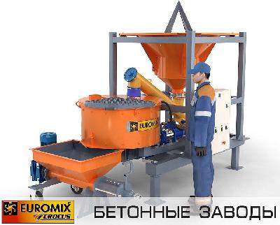 Ввод в эксплуатацию мобильного растворосмесительного узла EUROMIX CROCUS 3/200 в блок-контейнере