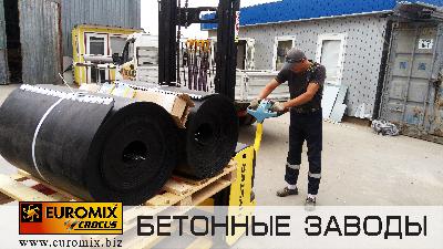 Отгрузка комплектующих для бетонного завода EUROMIX CROCUS 15/750