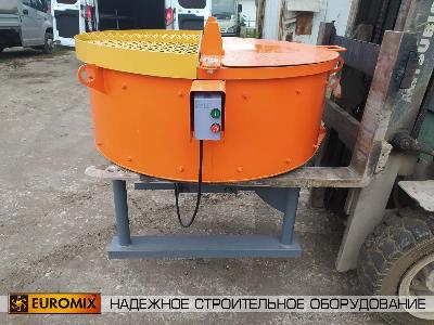 В Москву осуществлена поставка универсального бетоносмесителя EUROMIX 600.300М.